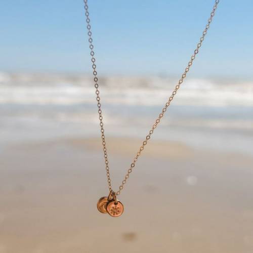 Tiny Beach Emme Stacker Disc Necklace - Choose Your Discs