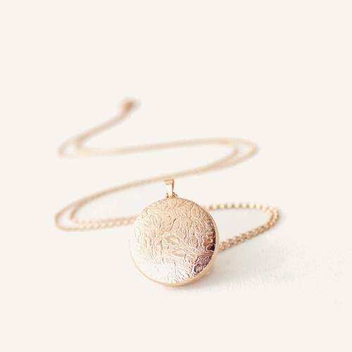 Dainty Floral Locket