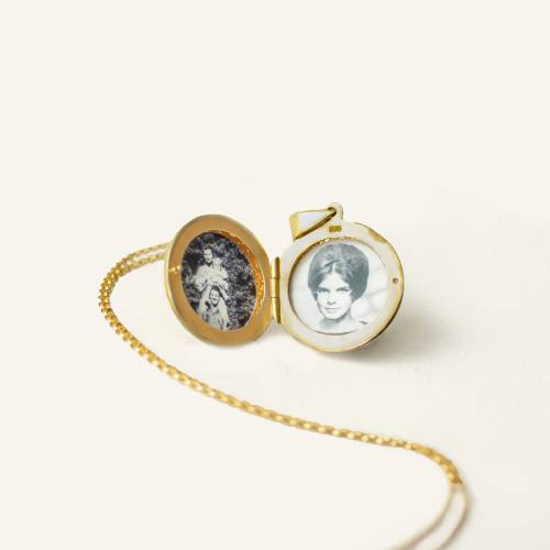 Gold Filled Photo Heirloom Locket Also in Sterling Silver - We can Add Photos